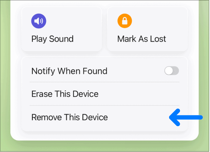 apple watch iCloud.com find