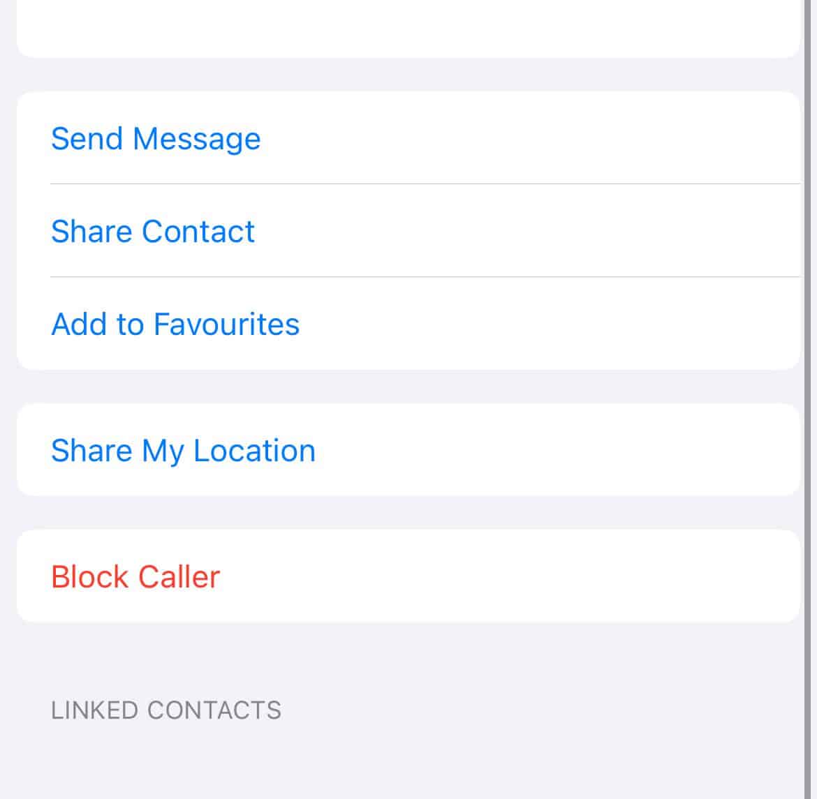 block caller