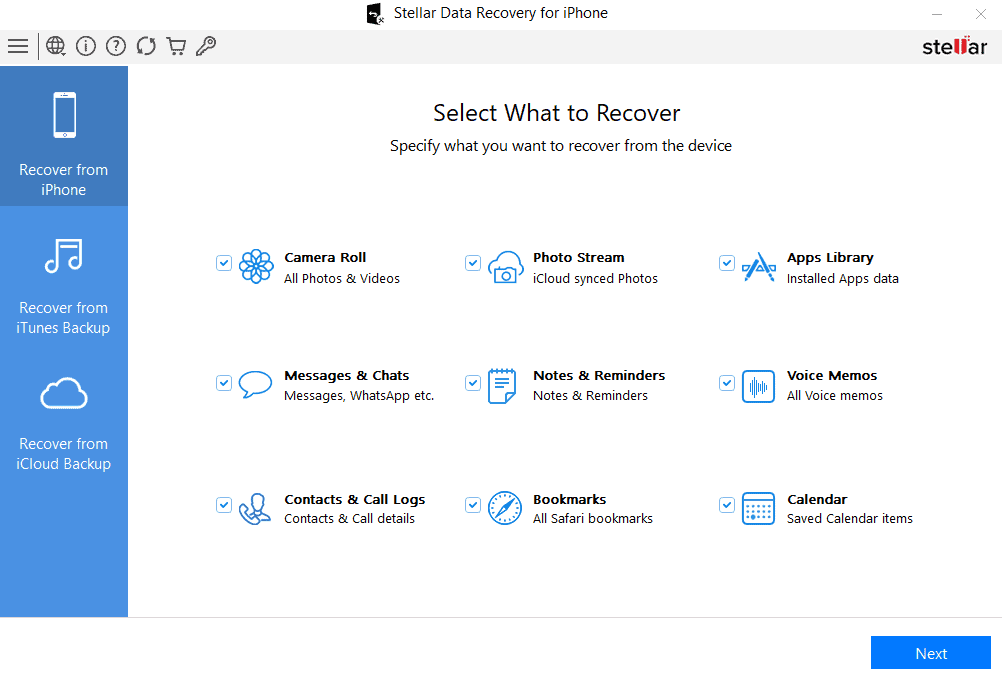 stelar data recovery for iPad