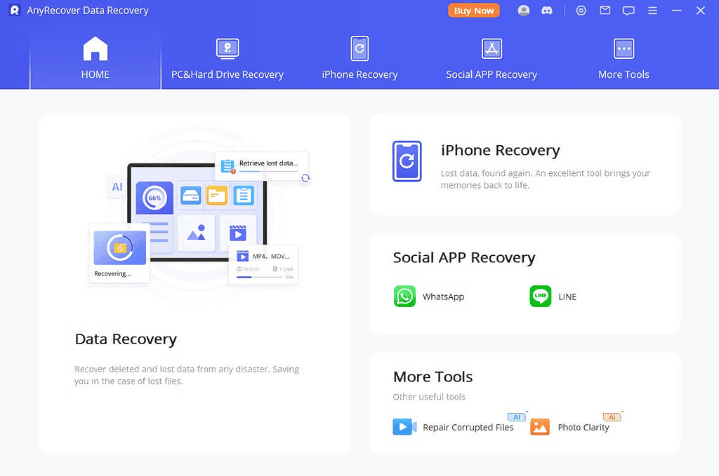 anyrecover software
