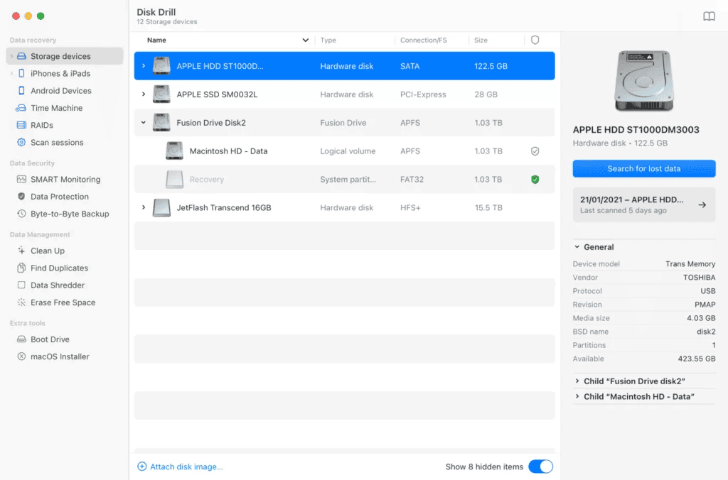 diskdrill software
