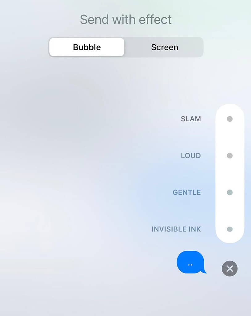 invisible ink on imessage