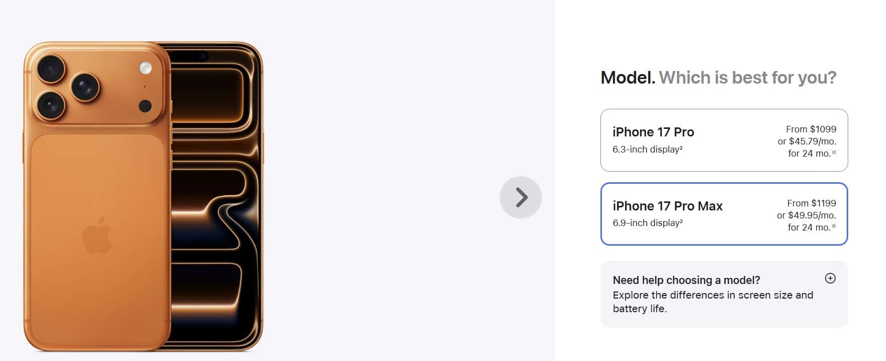 Vanished: The Orange iPhone 17 Pro Max Already out of Stock