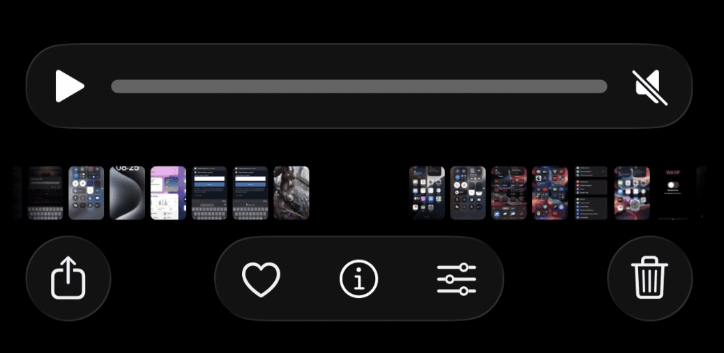 new playback in photos app