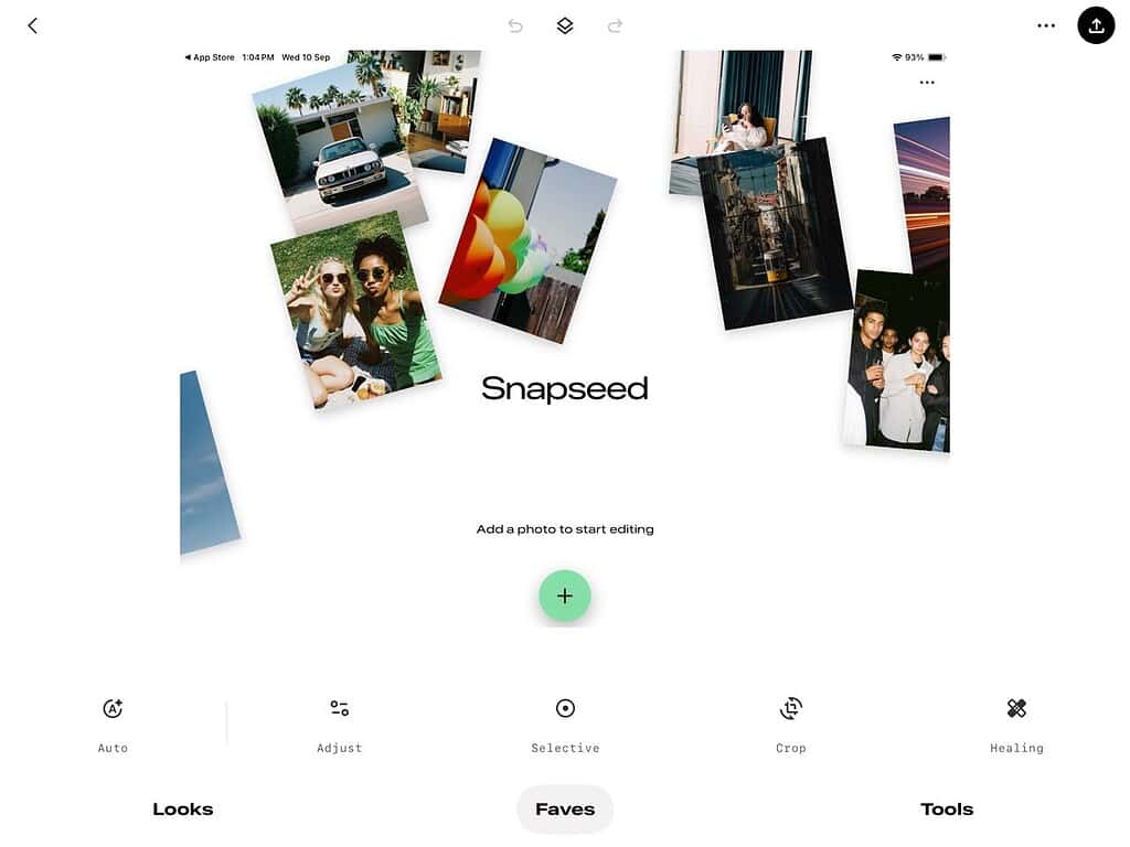 snapseed for ipad