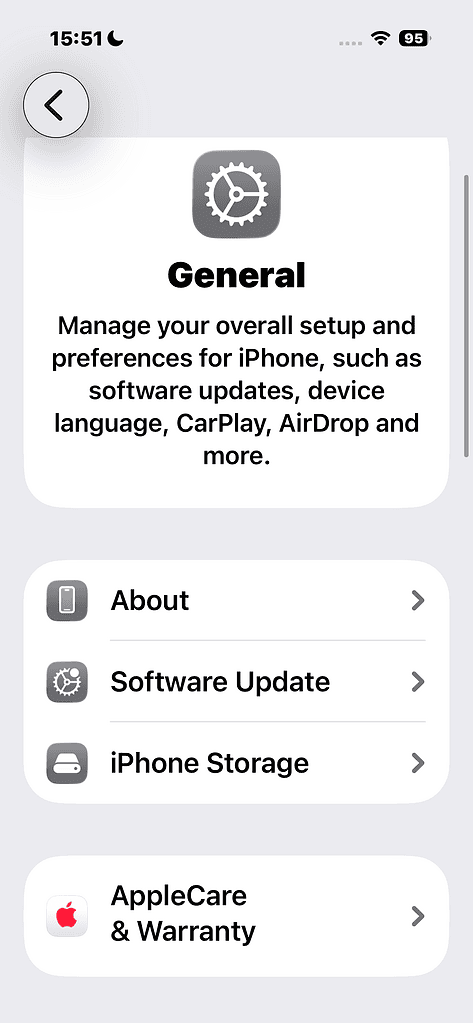 iPhone-Speicher