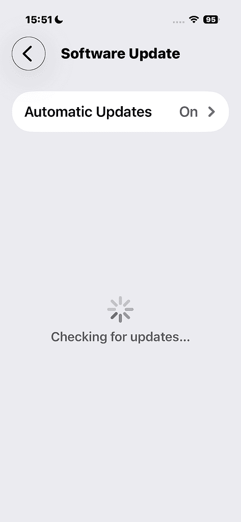 Nach Updates suchen