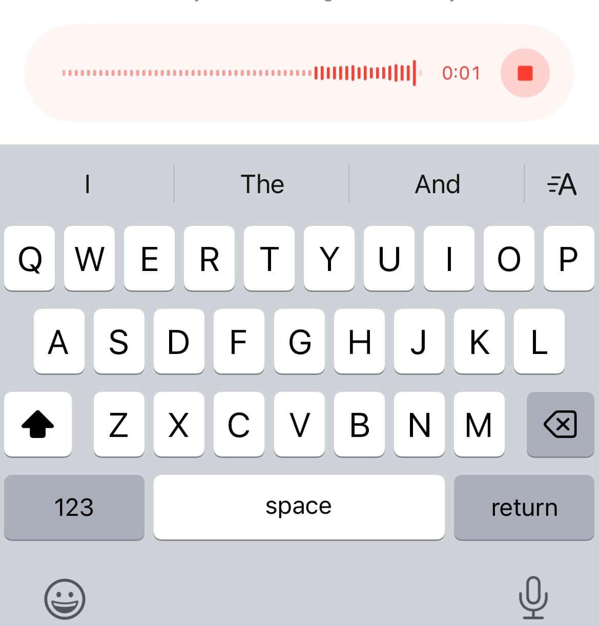 record message
