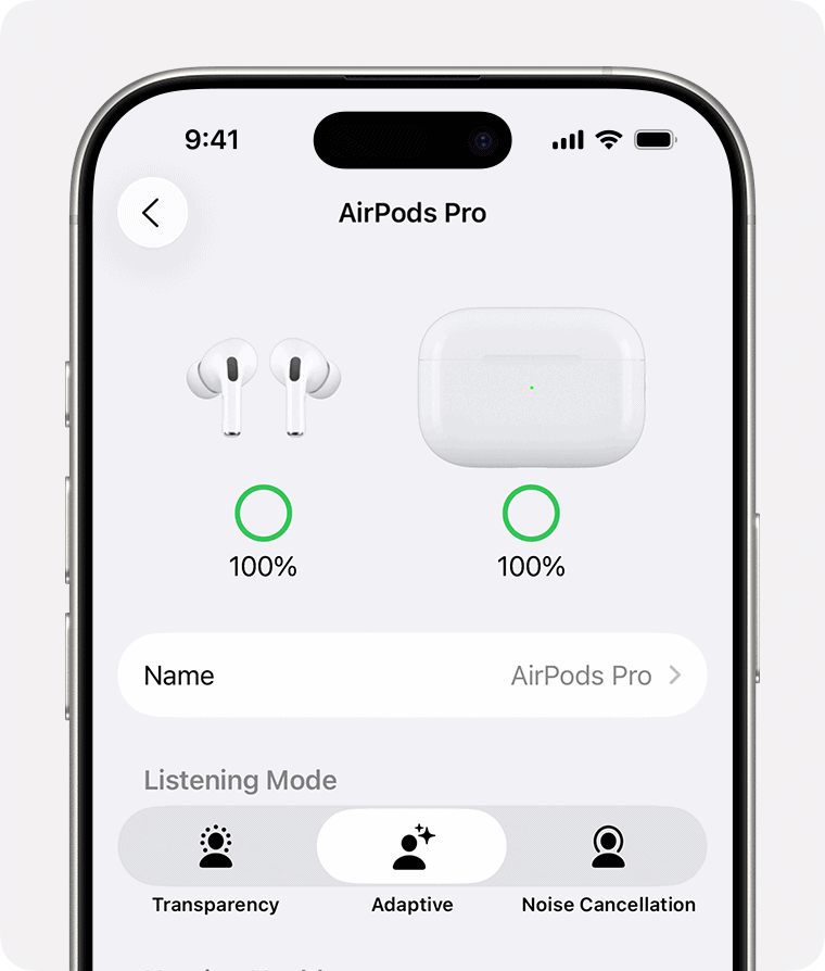 AirPods Pro 3 transparency mode