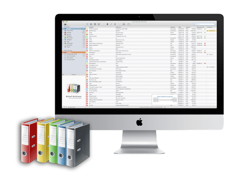 Alinof Archives for Mac