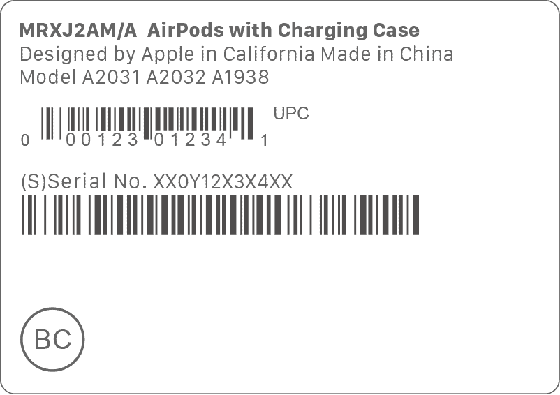 Apple Airpods serial case