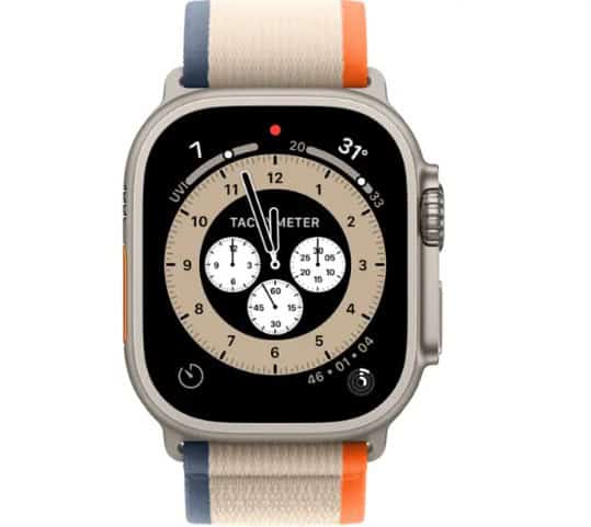 Apple Watch Ultra 3 Face Chronograph Pro