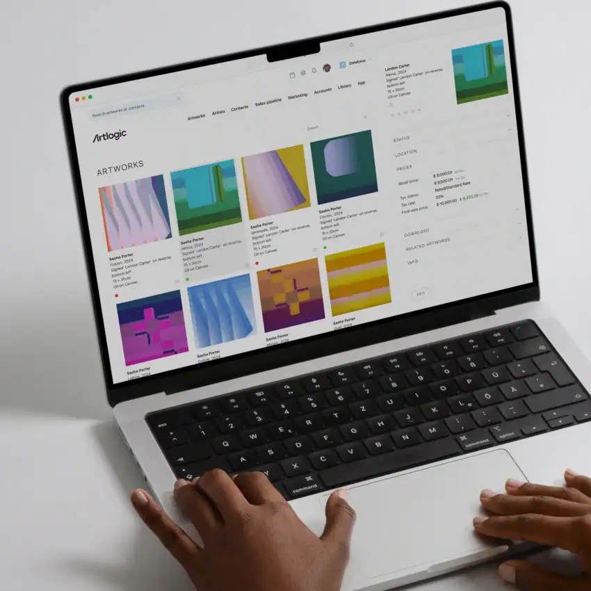 Artlogic on Mac