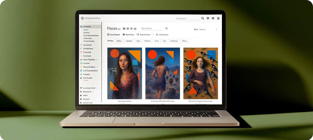 Artwork Archive on Mac