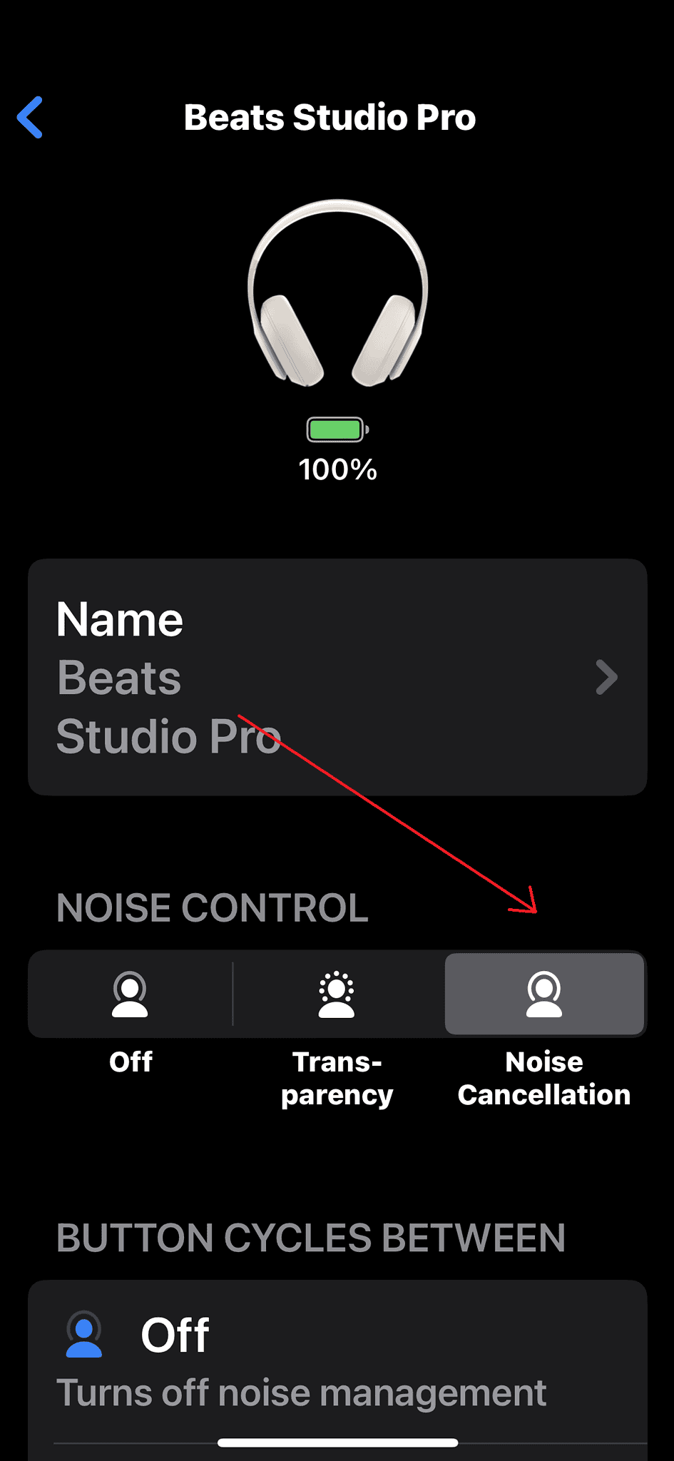 How to Turn On Noise Canceling on Beats Studio Pro