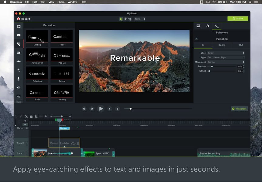 Camtasia for Mac