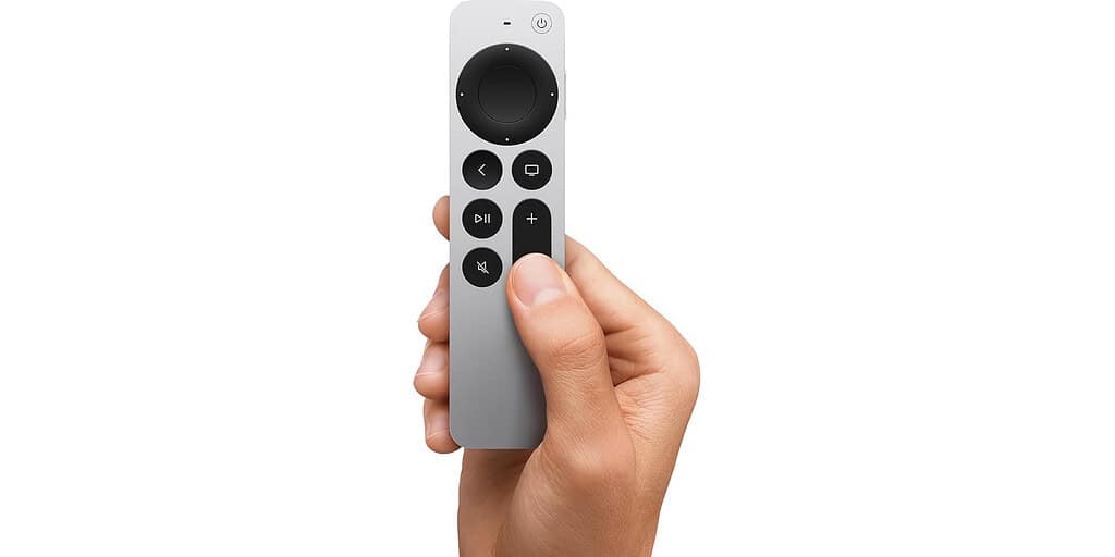 A third-generation Apple Siri Remote