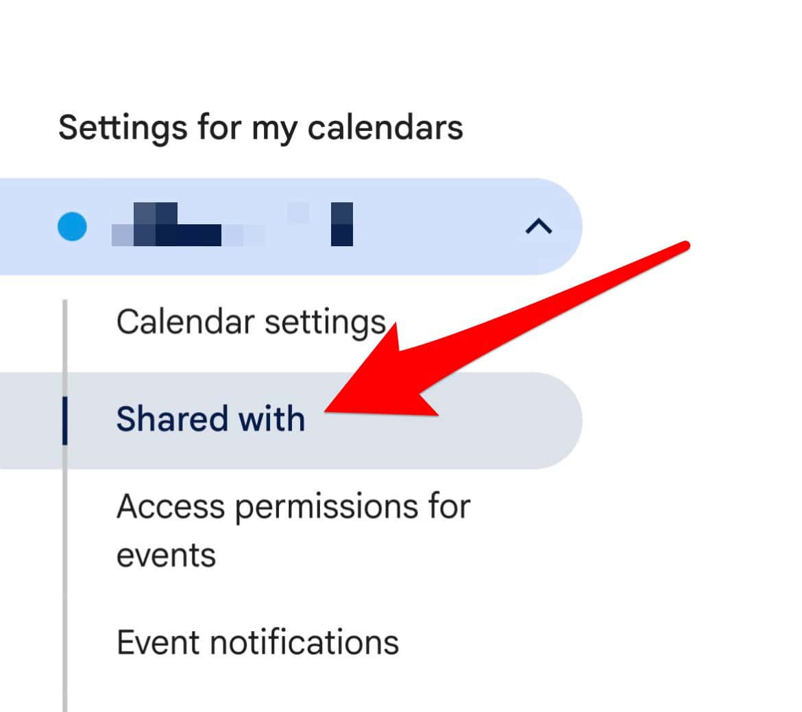 Tap Share With in the left side menu