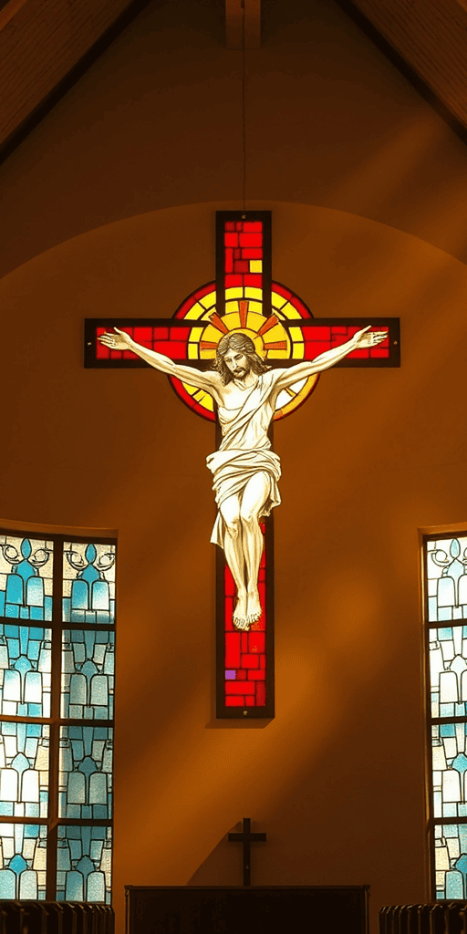 Jesus In Church wallpaper iPhone