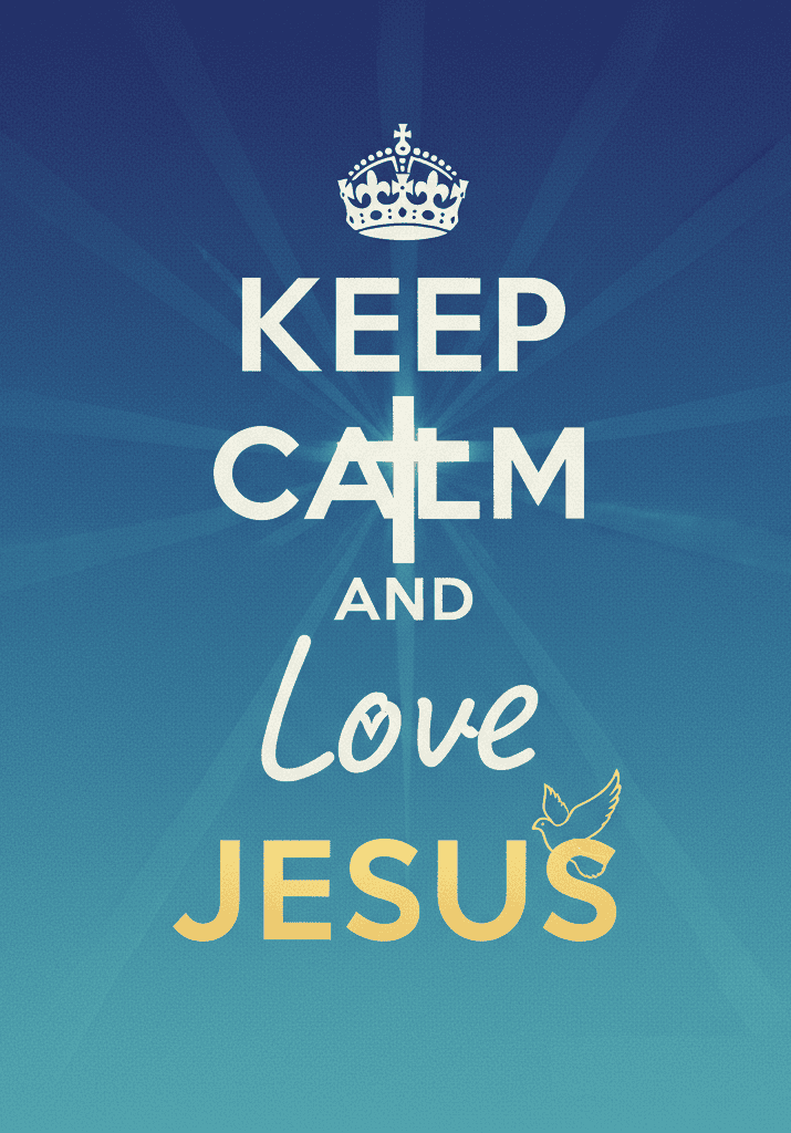 Keep Calk and Love Jesus wallpaper