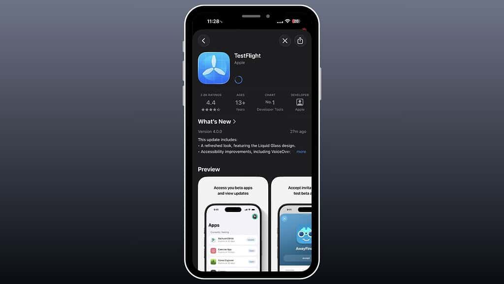 Liquid Glass rolls out to TestFlight