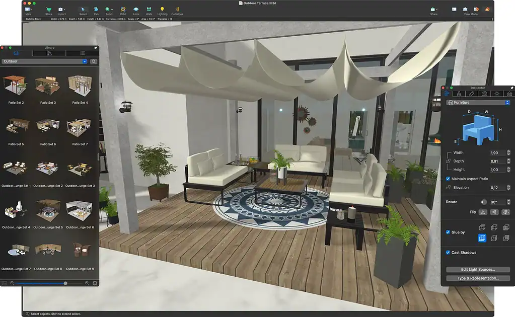 Live Home 3D for Mac