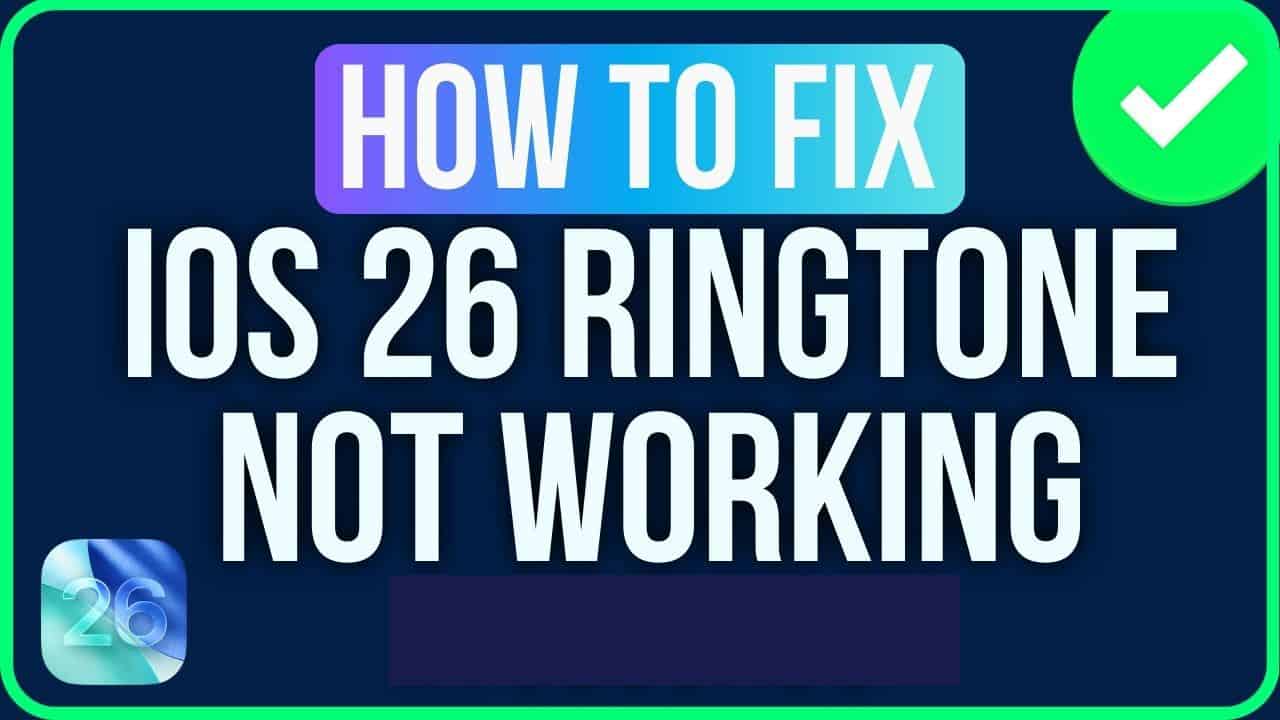 iOS 26 “Use as Ringtone” Not Working? How to Fix It