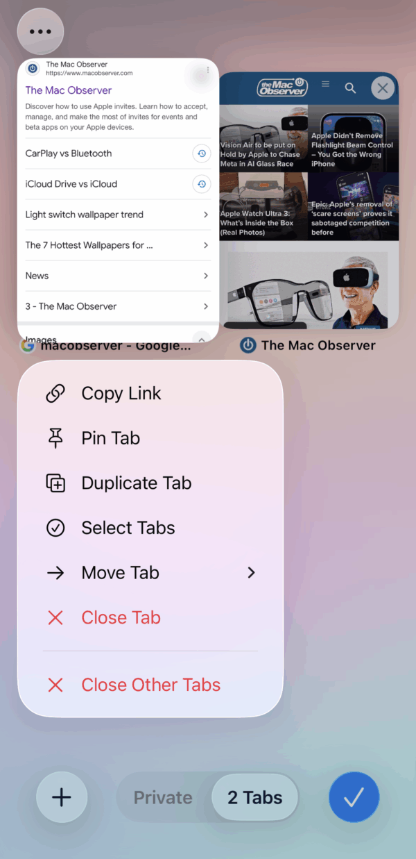 Safari Tabs in iOS 26 Explained: Streamlined Browsing on iPhone