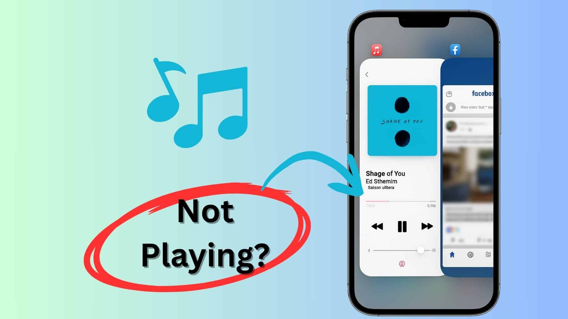 Fix: Music Stops When You Close Facebook on Your iPhone