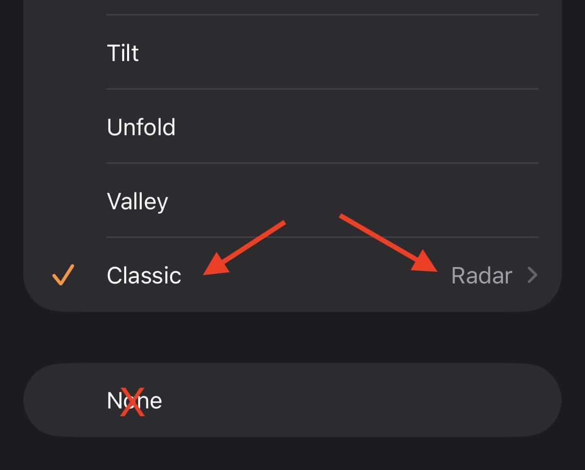 Select a sound for your alarm. 