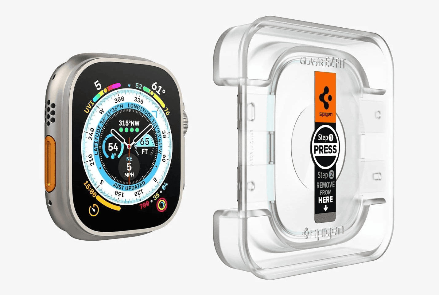 Spigen Watch Ultra 3 screen protector