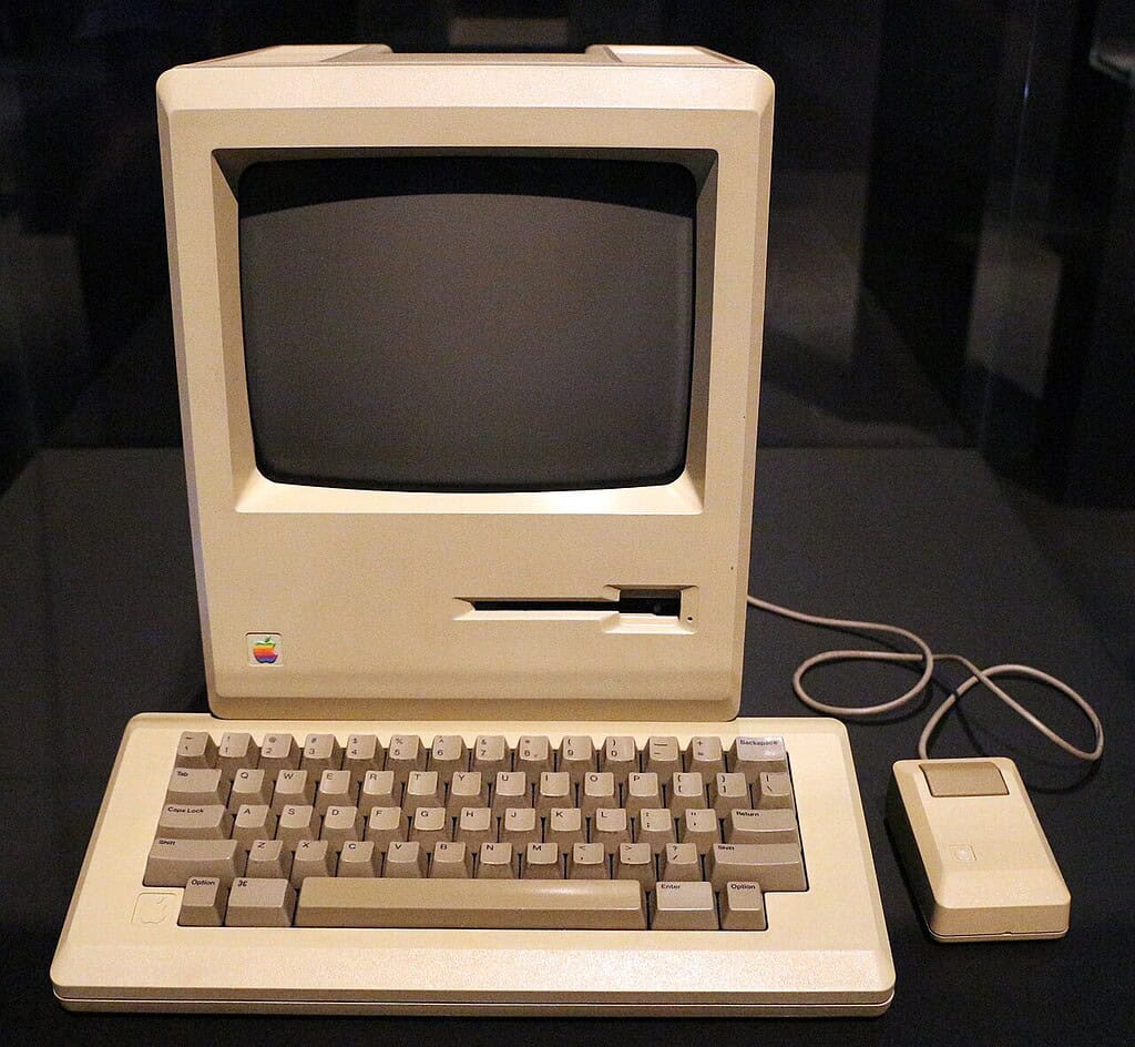 The original Macintosh (1984)