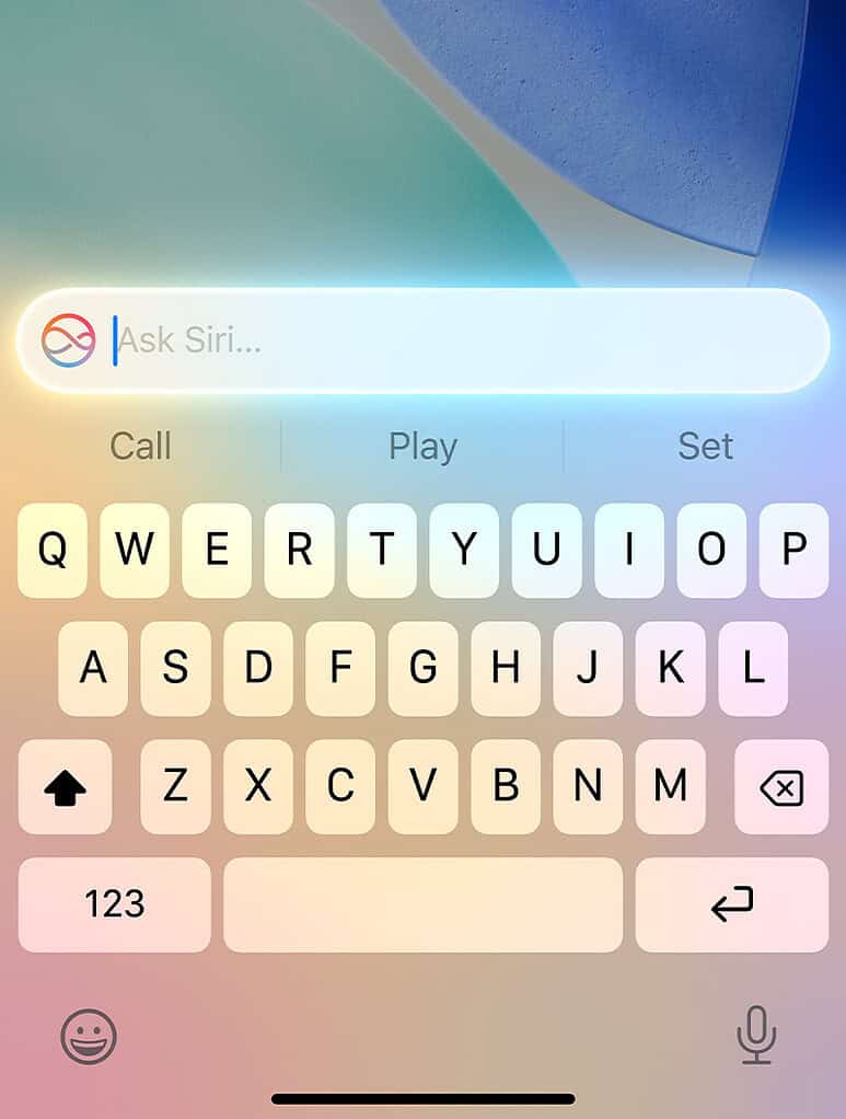 Interacting with Siri using Apple Intelligence
