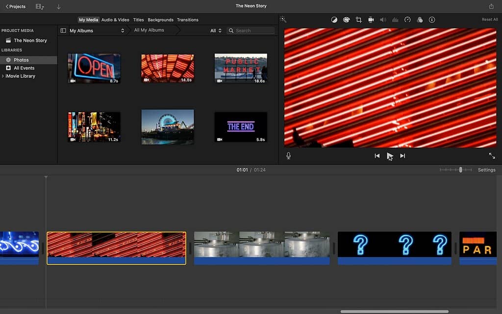 iMovie for Mac