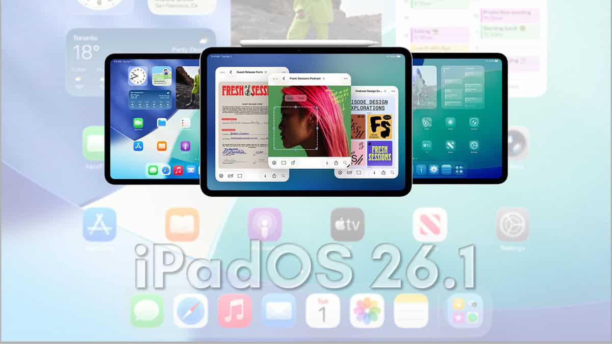 iPadOS 26.1 beta 2 is available for developers