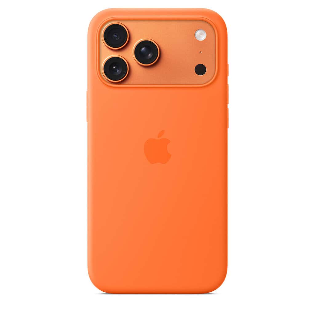 iPhone 17 Pro Max Apple Silicone Case Orange