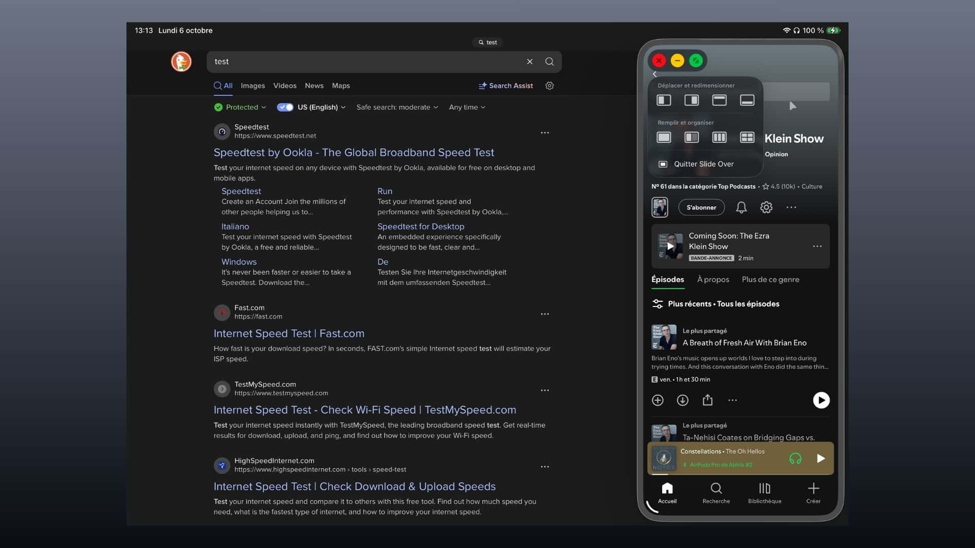 iPad Owners now at ease as Slide Over Multitasking Tool is back