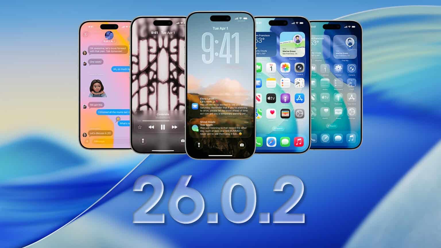macOS 26.0.2 and iOS 26.0.2 Move Closer to Release