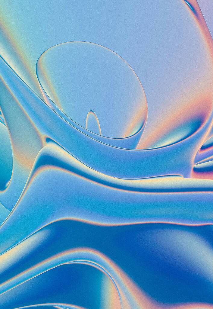 soft holographic wallpaper