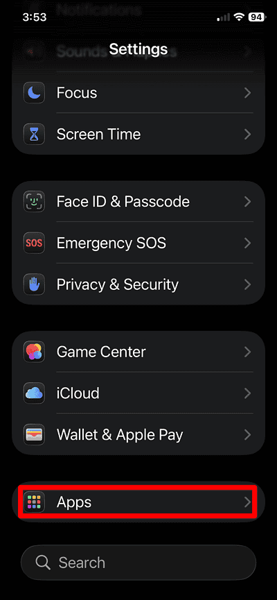 Apple Mail account settings 1