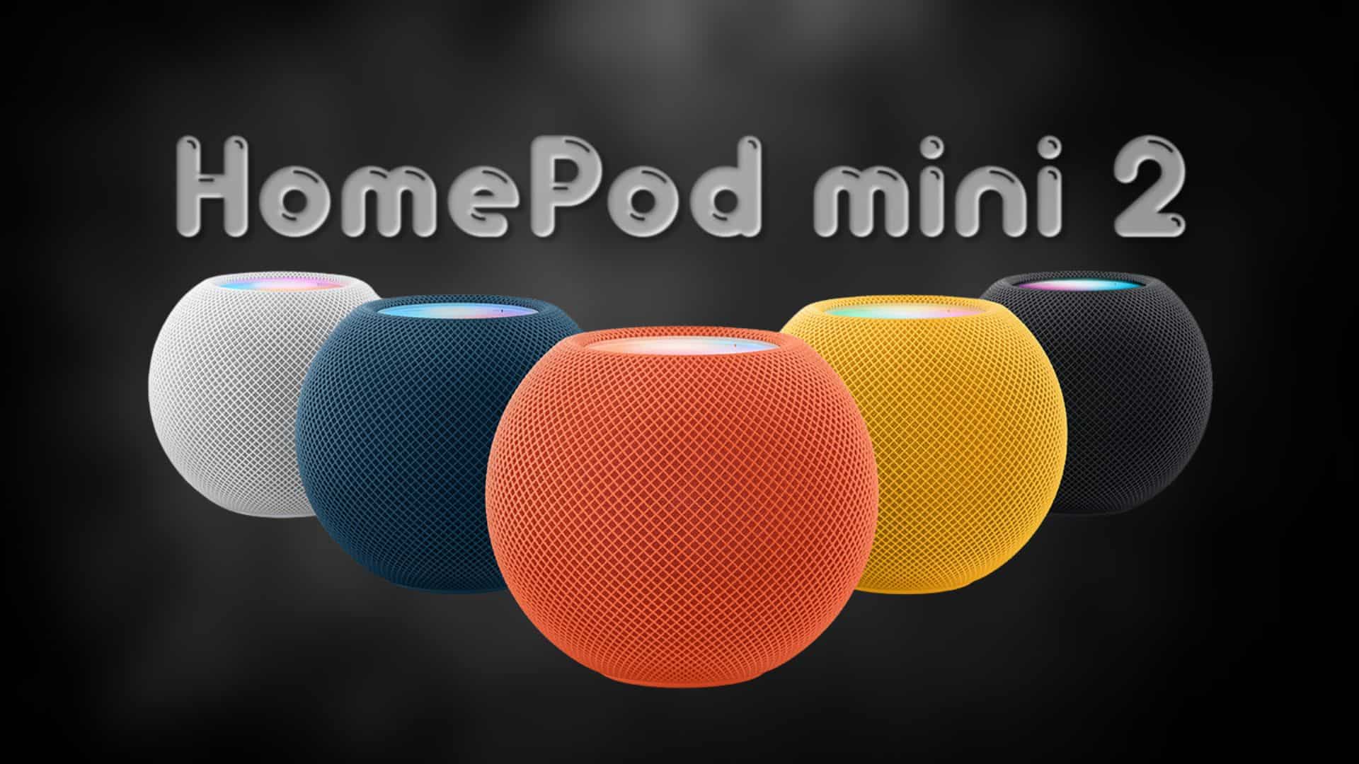Apple's HomePod mini 2 may arrive before the holidays with new