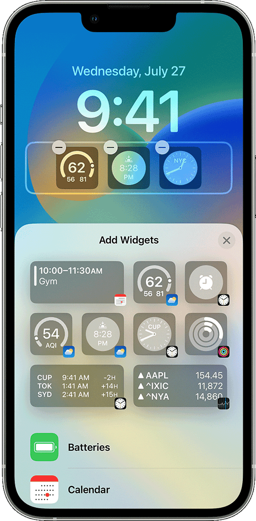 Battery Widget for iPhone