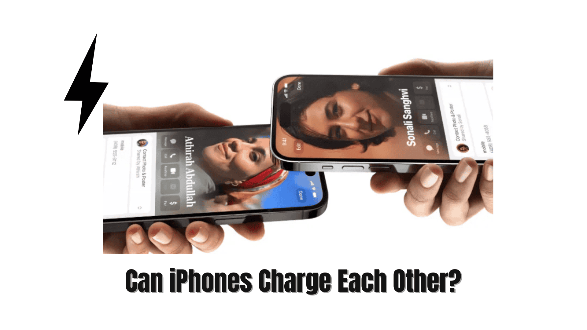 Can iPhones Charge Each Other? Yes, but…