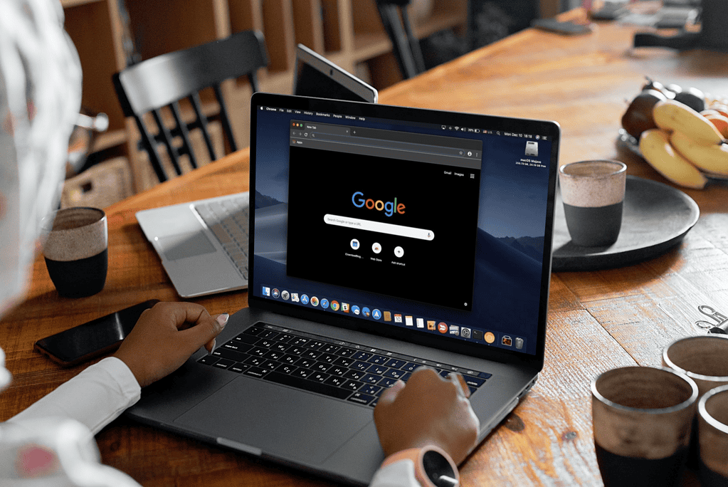 Chrome on a Mac