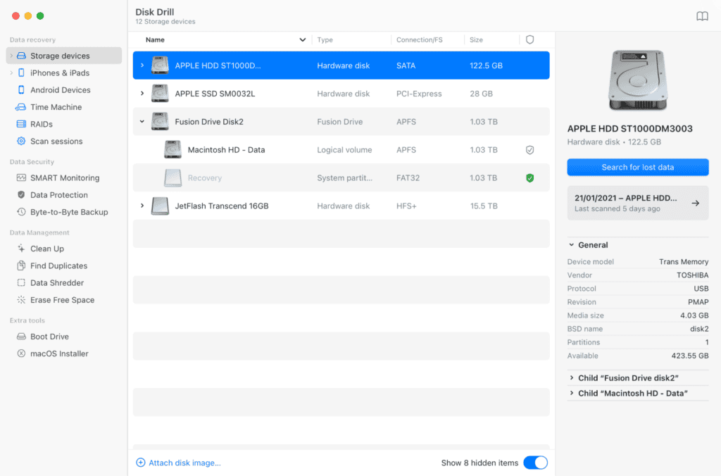 Disk Drill for Mac