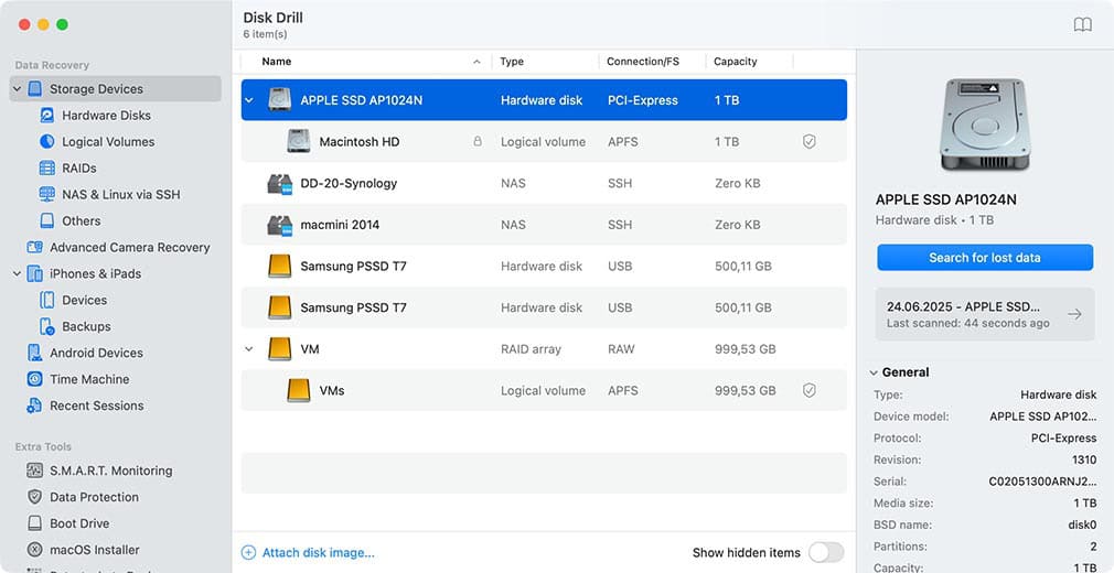 Disk Drill for Mac