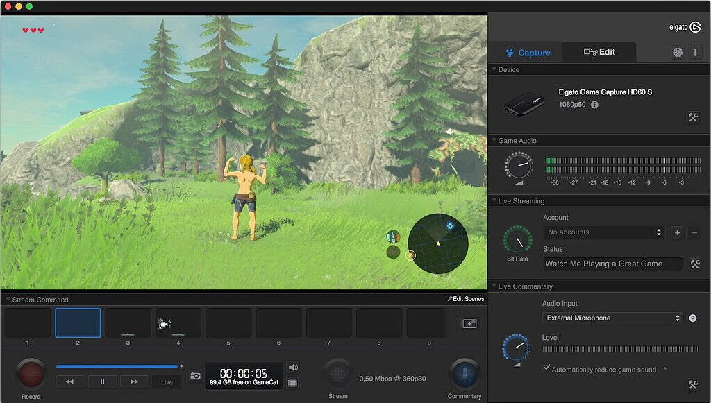 Elgato Game Capture HD software on mac