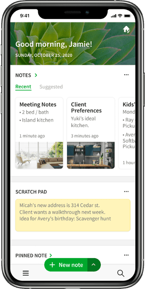 Evernote for iPhone