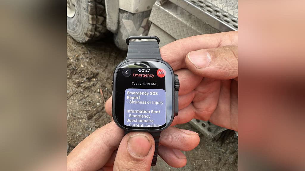 False Apple Watch SOS alert