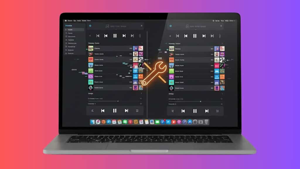 Fix Apple Music app UI issues macOS tahoe